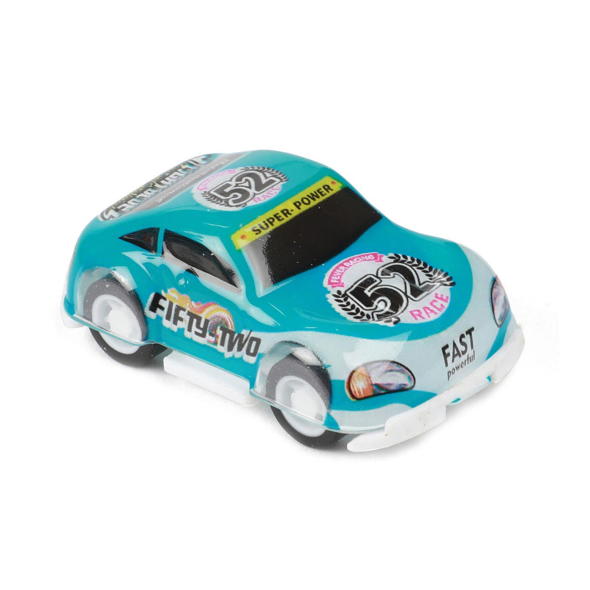 Turbo Racers Mini Rally Pull-Back Cars, 9st.