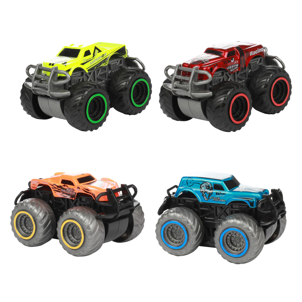 Toi-Toys Trucks Monster Trucks with shielder