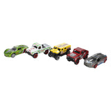 Toi-Toys Metal Rally Race cars, 5st.