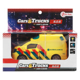 Auto Trucks Attrito Ambulance (NL) con luce e suono