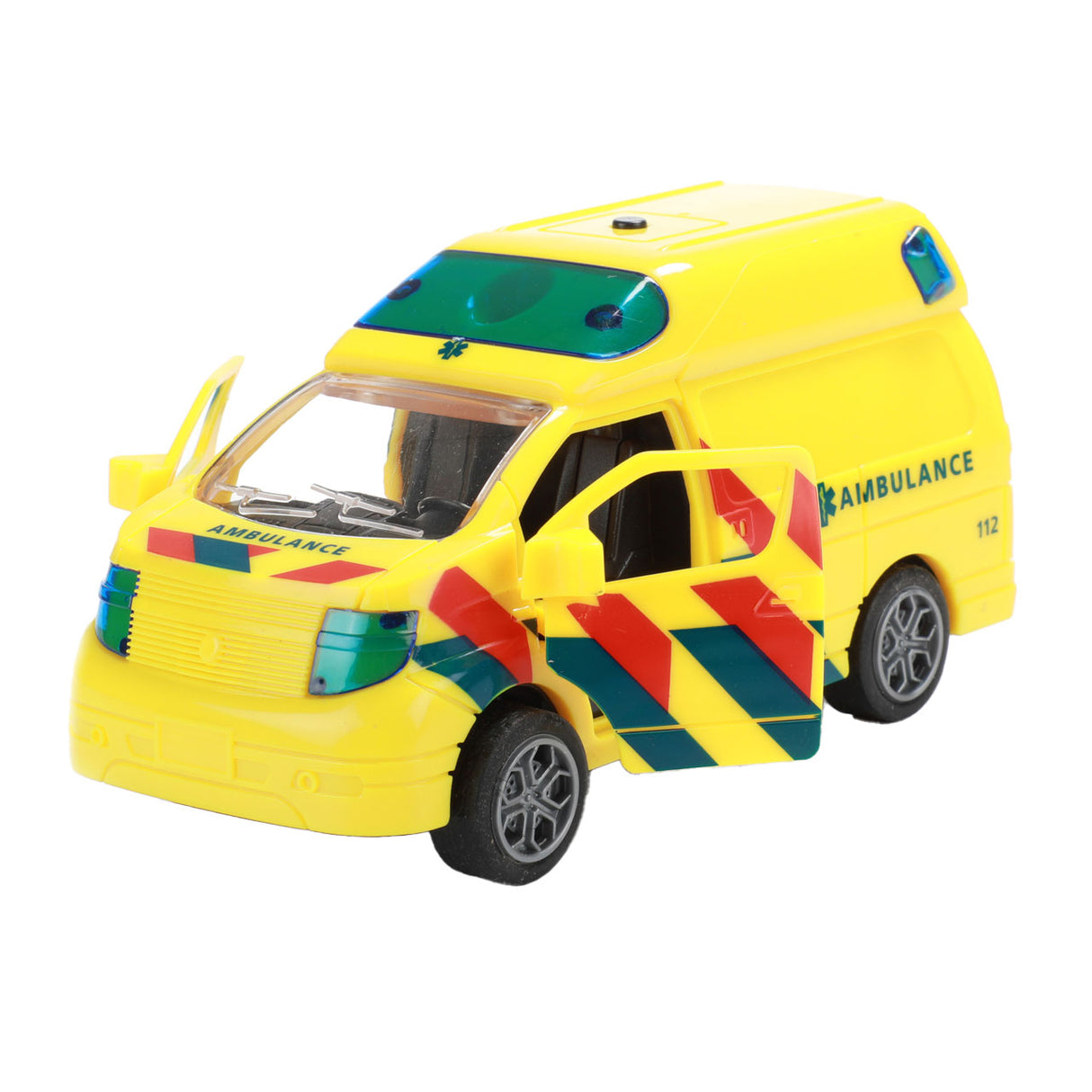 Cars Trucks Friction Ambulance (NL) con luz y sonido