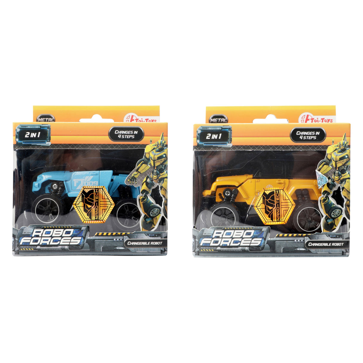 Toi-toys Toi Toys Veranderrobot Pick-up-Truck