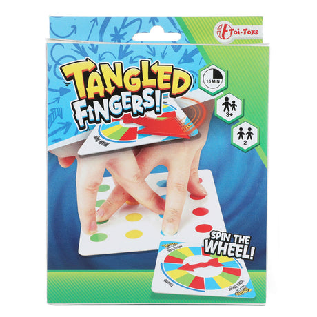 Toi-Spielzeug zum Kinderspiel mit ineinander verschlungenen Fingern