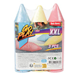 TOI-TOYS Sidewalk Chalk xxl Color, 3st.