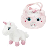 Dream Horse Pluchen Unicorno in borsa