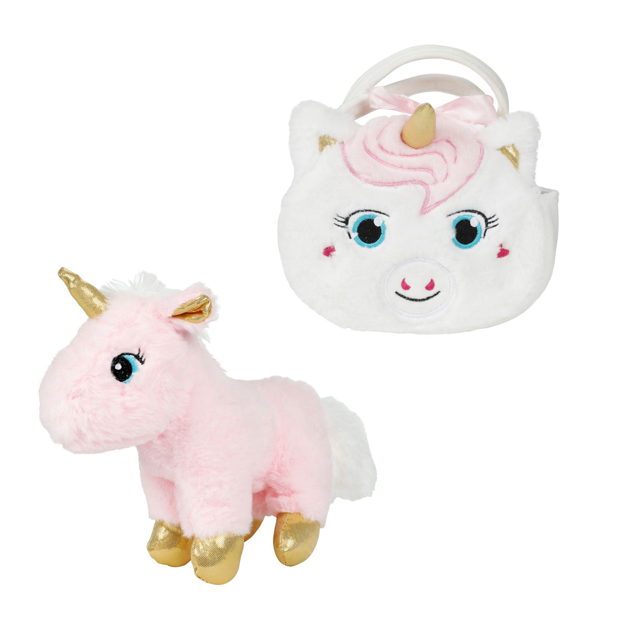 Dream Horse Pluchen Unicorno in borsa