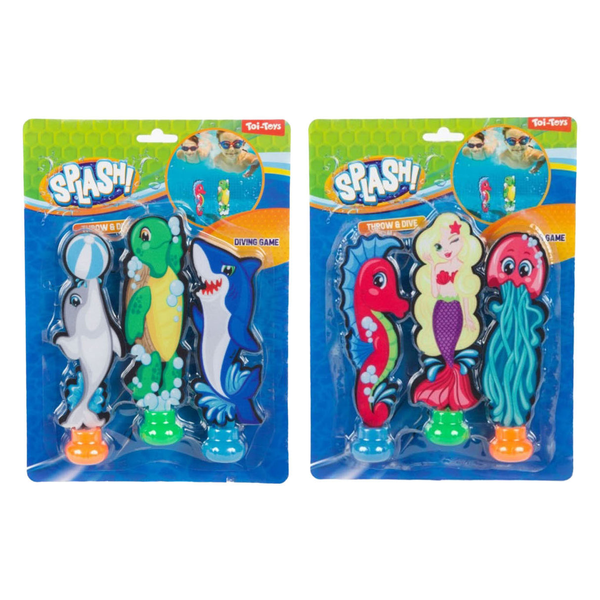 Toi-Toys Toi-Spielzeug Spritztauchen Fisch Süßes Meer