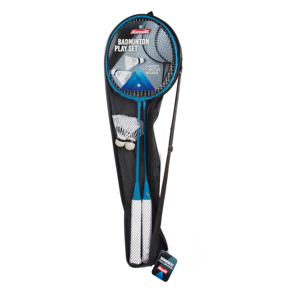 TOI-TOYS ADRENIX Badmintonset i rejsetaske, 4dlg.