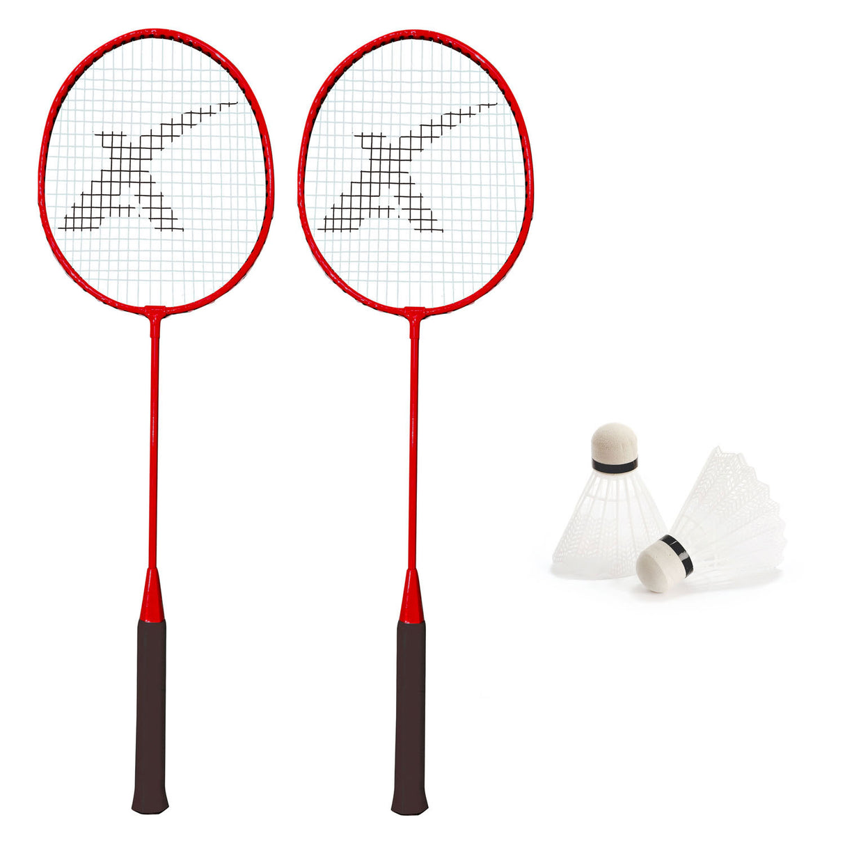 TOI-TOYS ADRENIX Badmintonset i rejsetaske, 4dlg.