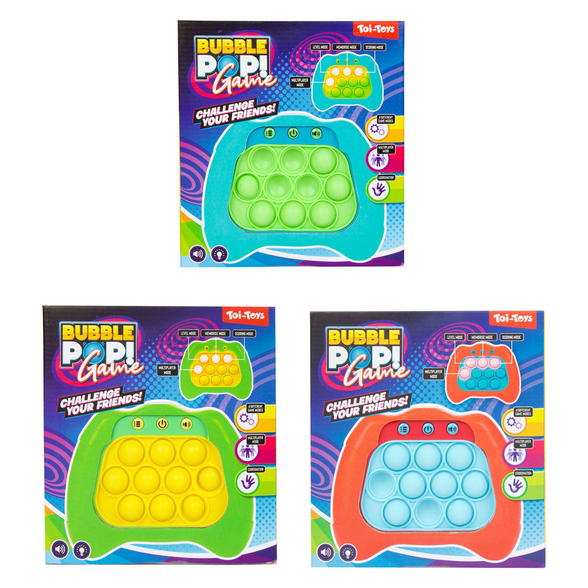 TOI-TOYS Memory Game Bubble Pops Controller