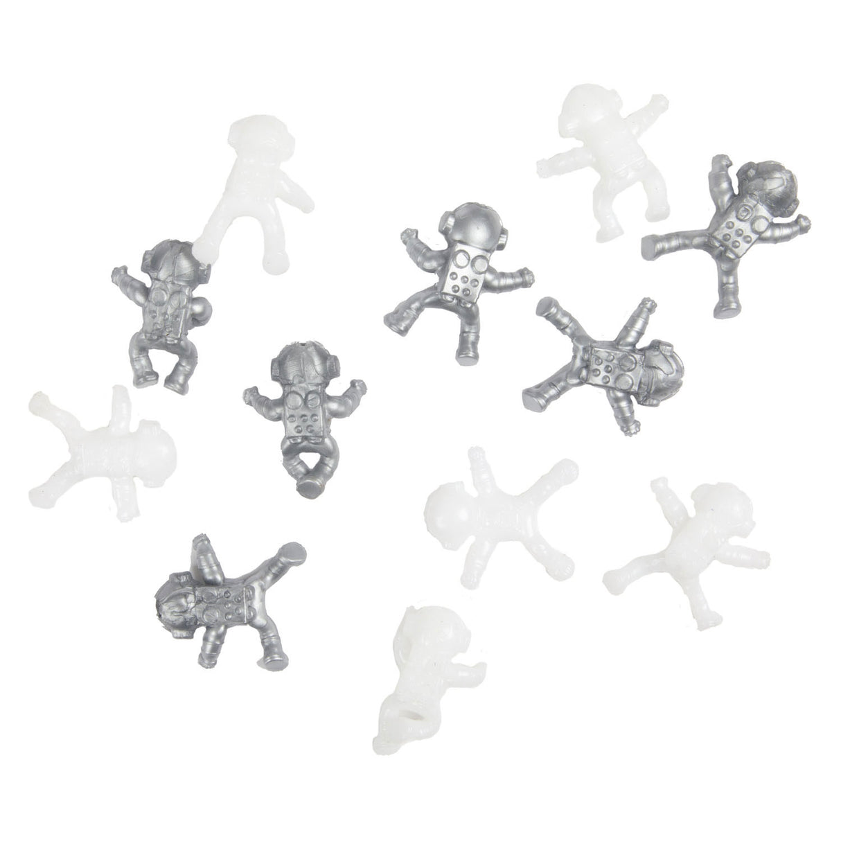 Toi-toys lustige Mini-Fensterkriecher Einhorn oder Astronaut, 12-tlg.