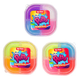 Toi-toys lëscht glitters Putty quattro