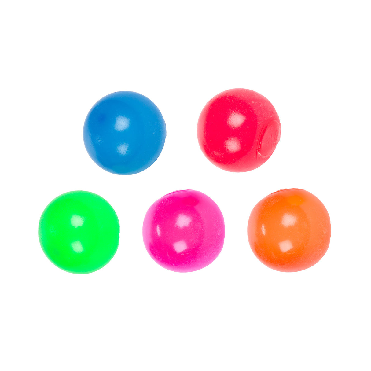 Toi-toys zábavné mini squeeze balls stickezz in trube, 5st.