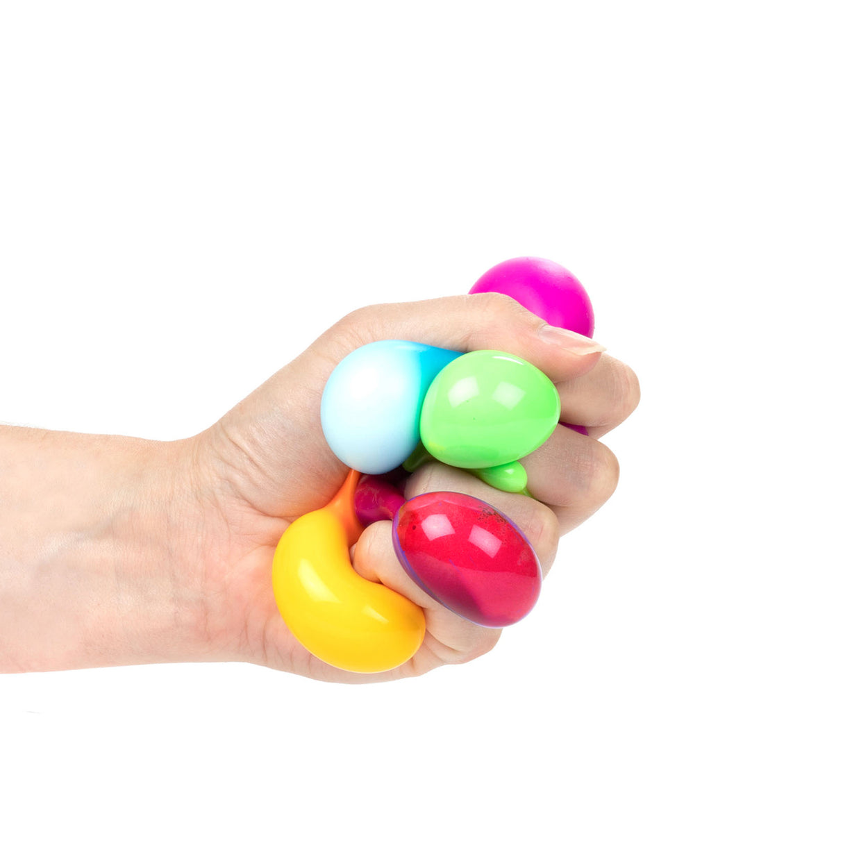 Toi-toys zábavné mini squeeze balls stickezz in trube, 5st.