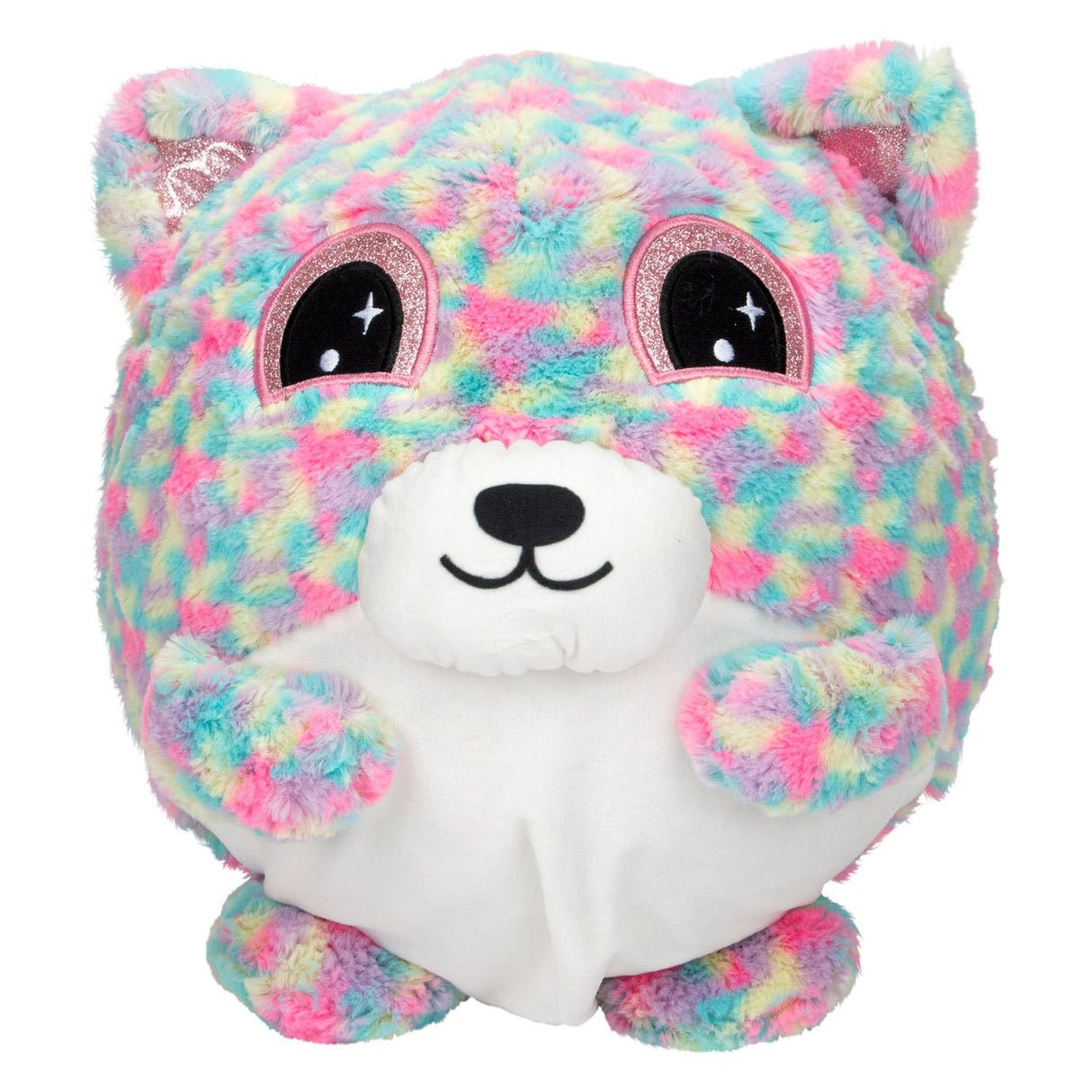 Toi-toys gonfle la peluche animale câline, 30 cm