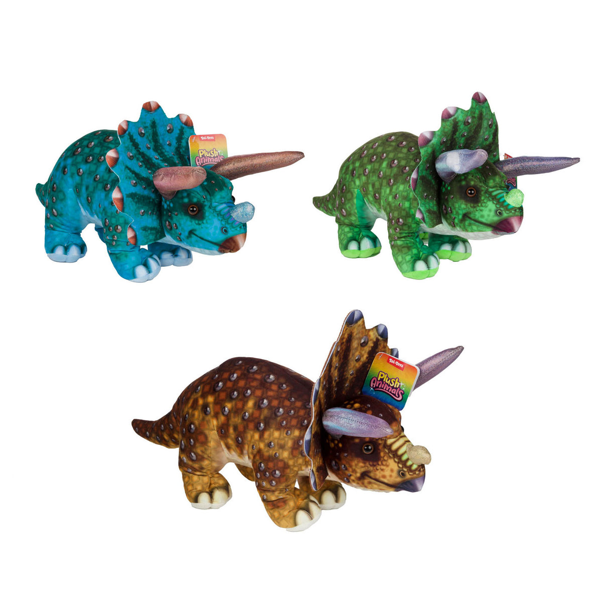 Toi-Toys krammer plys dino, 40 cm