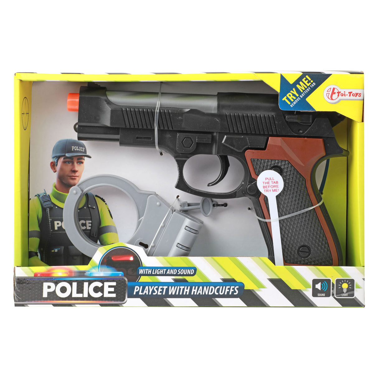 TOI-TOYS POLICE SET + Licht und Klang