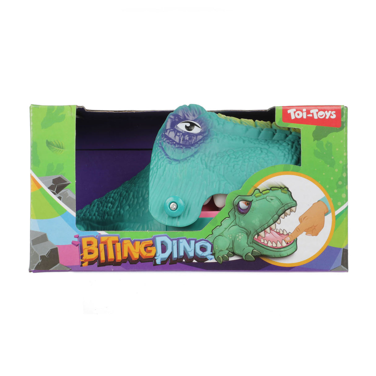 Toi-toys fun gevaarlijke bijtende dino