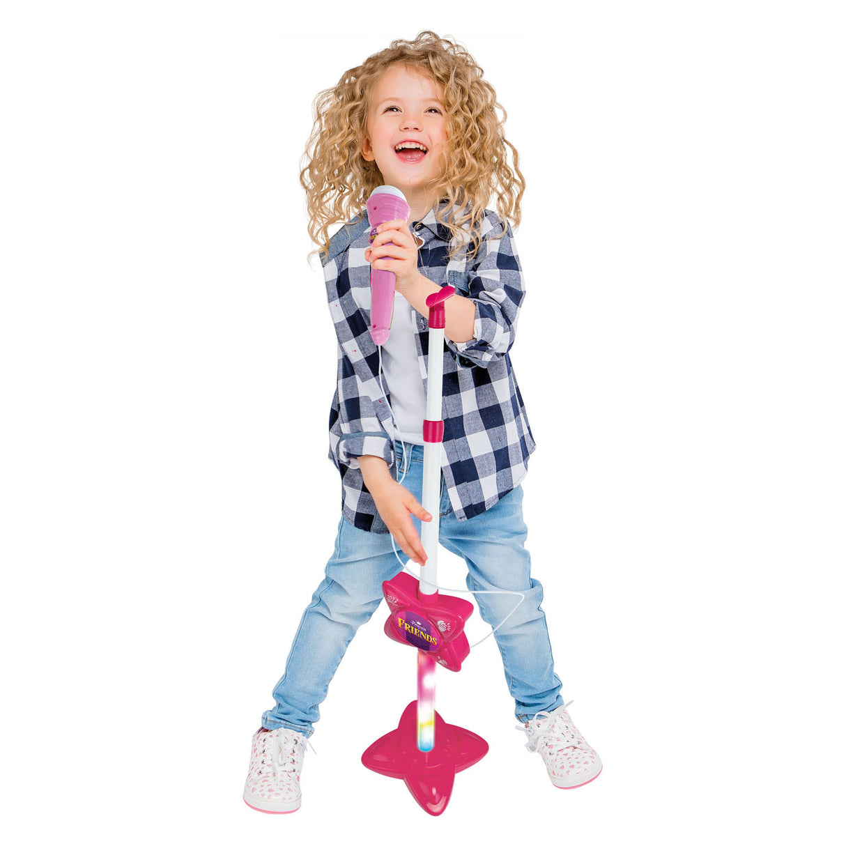 Toi-Toys Prinzessin Freunde Karaoke-Set mit Smartphone-Verbindung