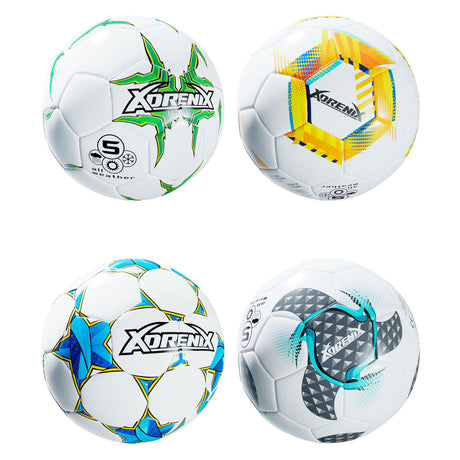 Adrenix Fußball Hybrid Tech 23cm – buntes Fußball-Kunstleder.