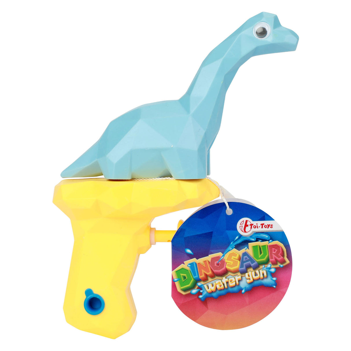 Splash waterpistool blocked dinosaur