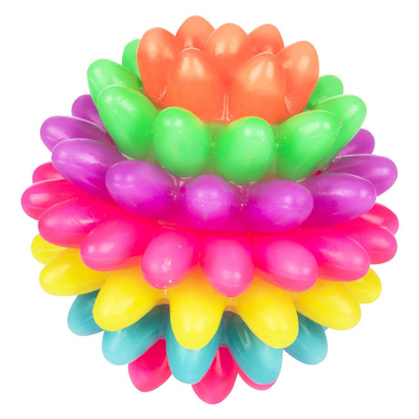 Sensorischer Regenbogenball stachelig