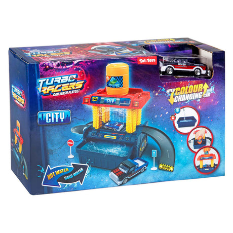 Toi-toys Turbo Racers Autowaschset