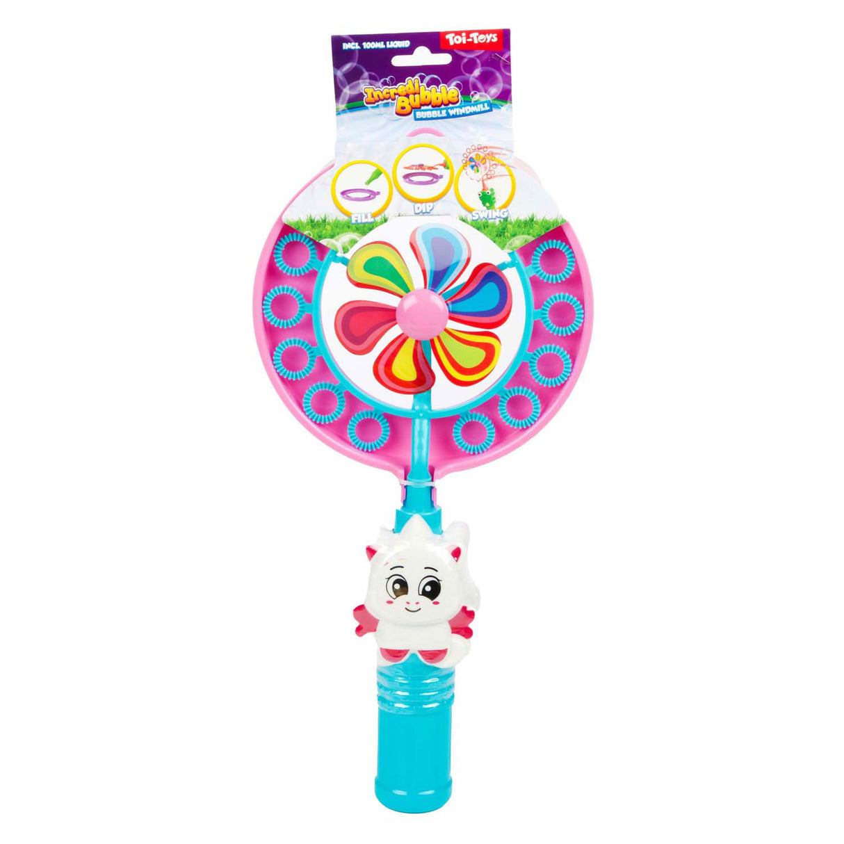 Toi-toys incredibubble bellenblaas windmolen, 100ml