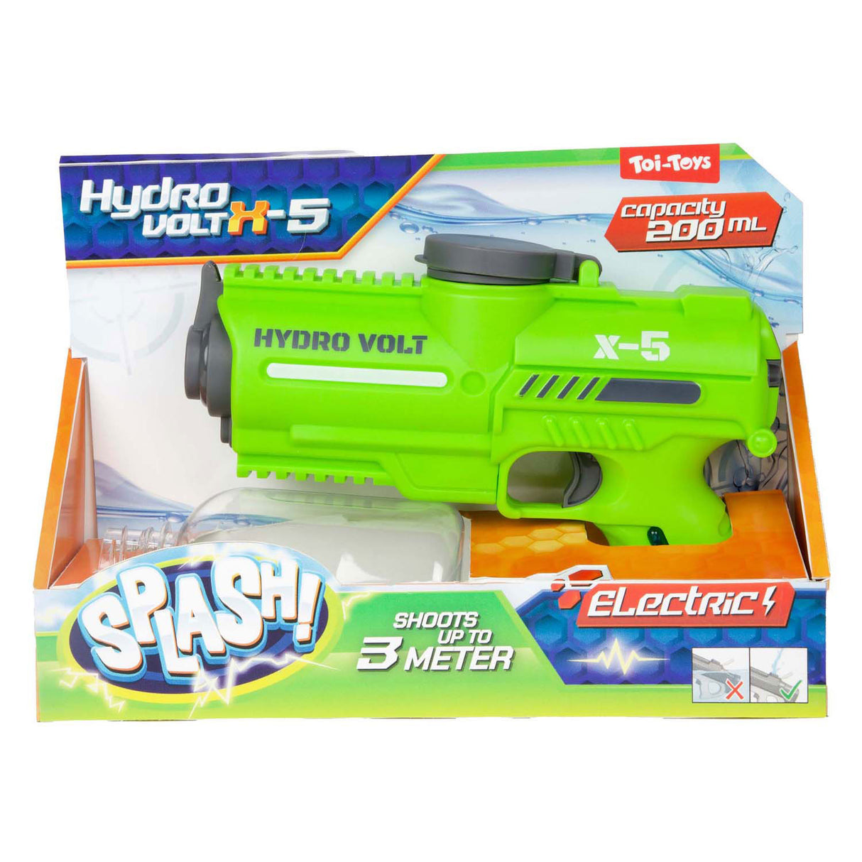 Splash elektrische Wasserpistole Hydro Volt x5
