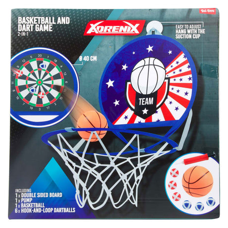 Adrenix-Spiel Darts Basketball 2in1-Spiel