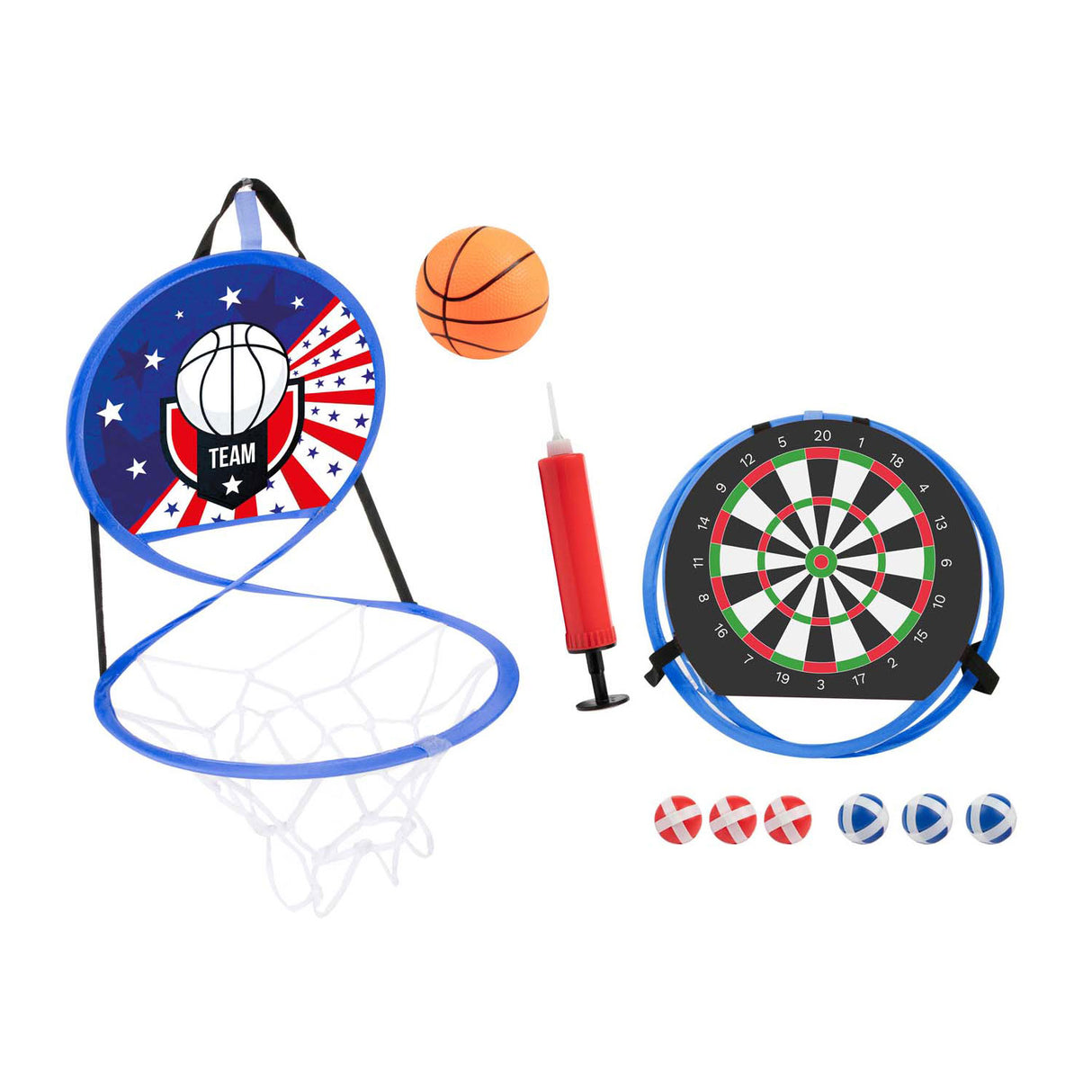 Adrenix-Spiel Darts Basketball 2in1-Spiel