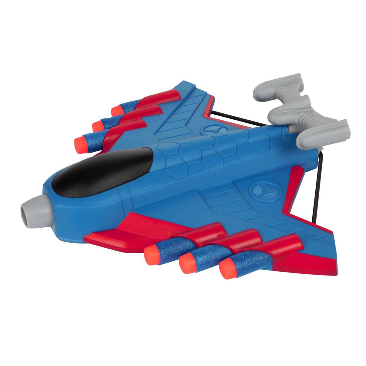 Toi-toys spielen einen Flugzeug-Shooter mit 16 Schaumstoffpfeilen