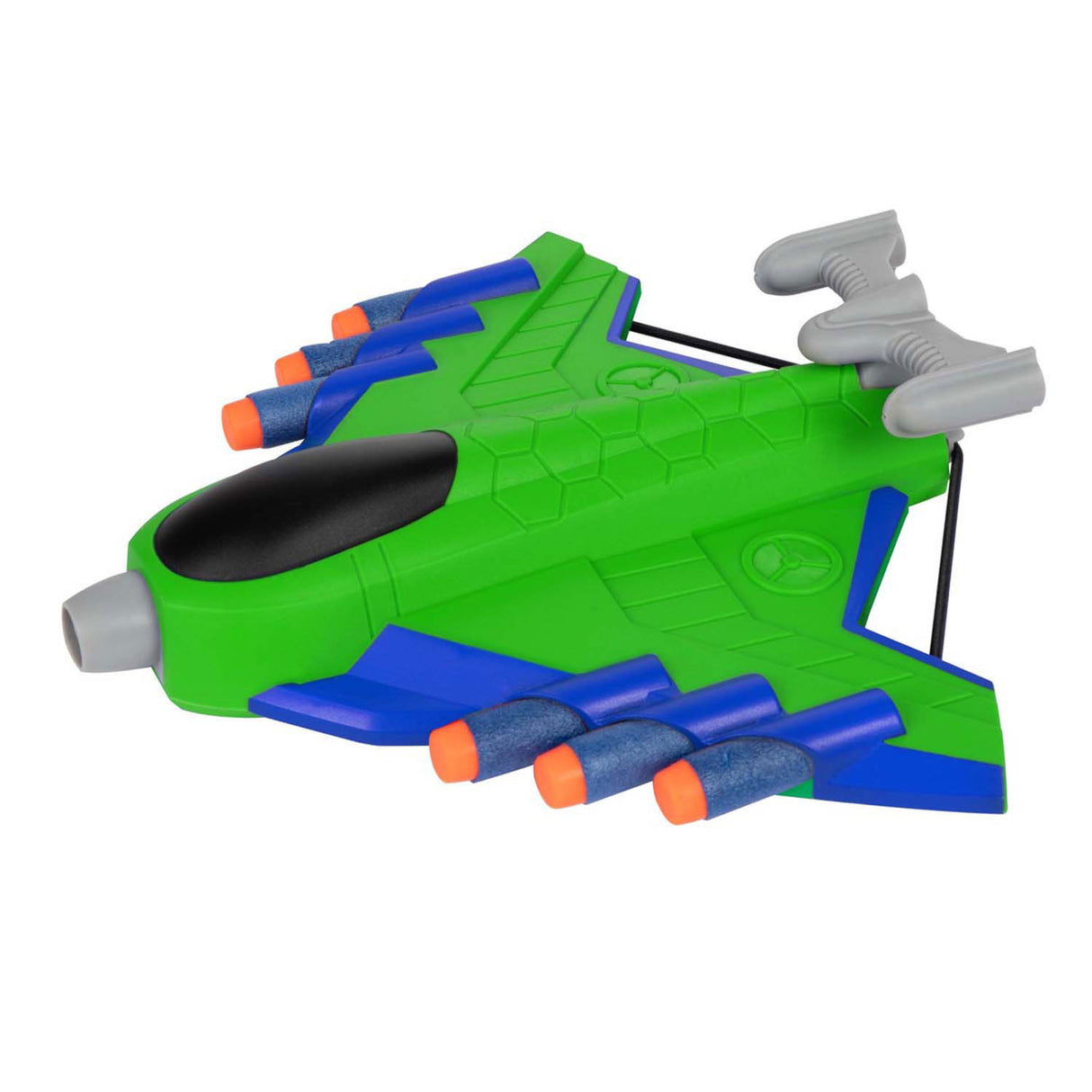 Toi-toys spielen einen Flugzeug-Shooter mit 16 Schaumstoffpfeilen