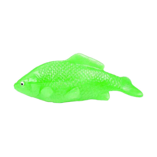 Toi-toys lustiger, super dehnbarer, klebriger Fisch, Neon-Koi
