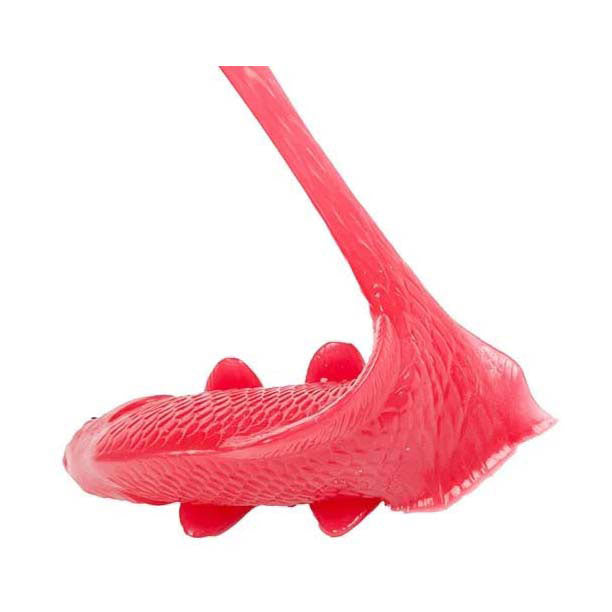 Toi-toys lustiger, super dehnbarer, klebriger Fisch, Neon-Koi