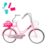 Toi Toys Lauren Teenie-Puppe auf dem Fahrrad