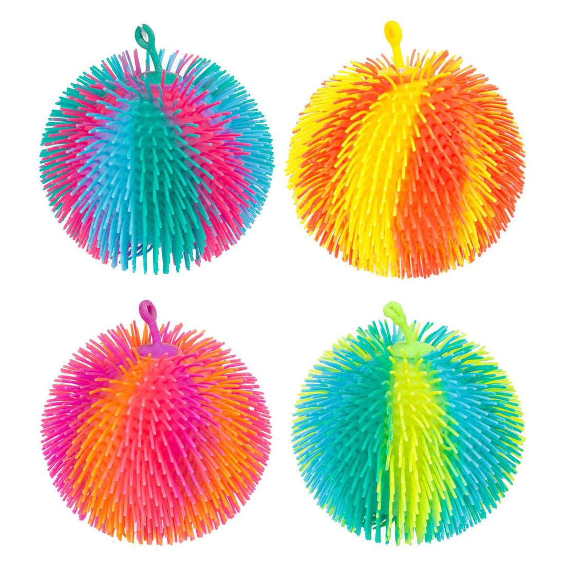 Toi-toys puffferz pufferbal strepen, 20cm