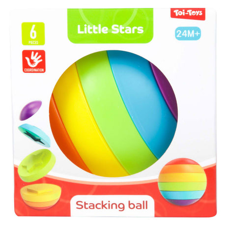 Toi-toys Toi Toys Little Stars Baby Stapelturm Puzzleball