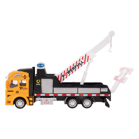 Toi-toys Metall-Abschleppwagen mit Auto, 2-teilig.