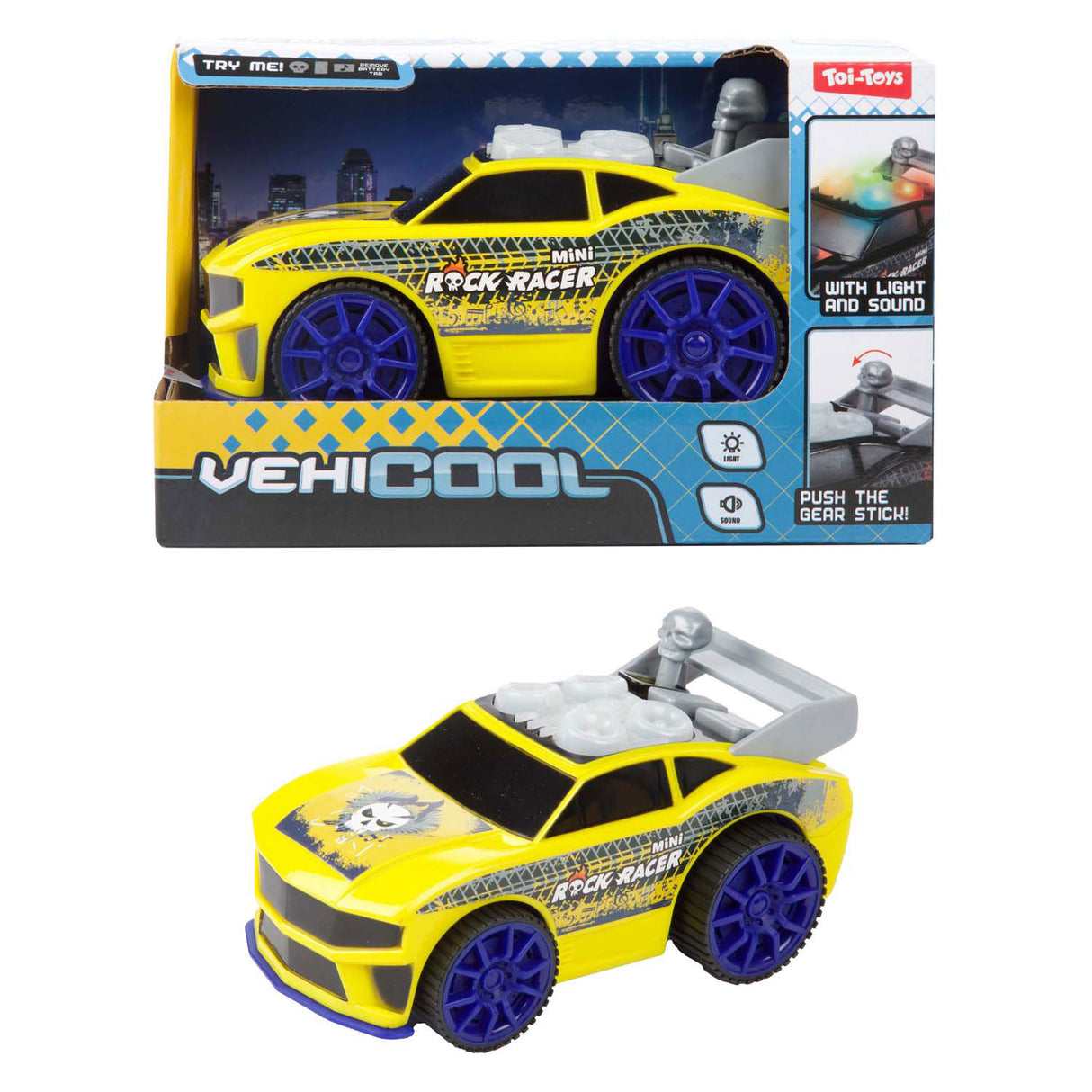 Toi-toys Vehicool Rallye-Rennwagen Rock Racer