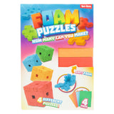 Toi-toys Puzzle Schaumstoffwürfel 3D 4 Teile sortiert | 6 Stück