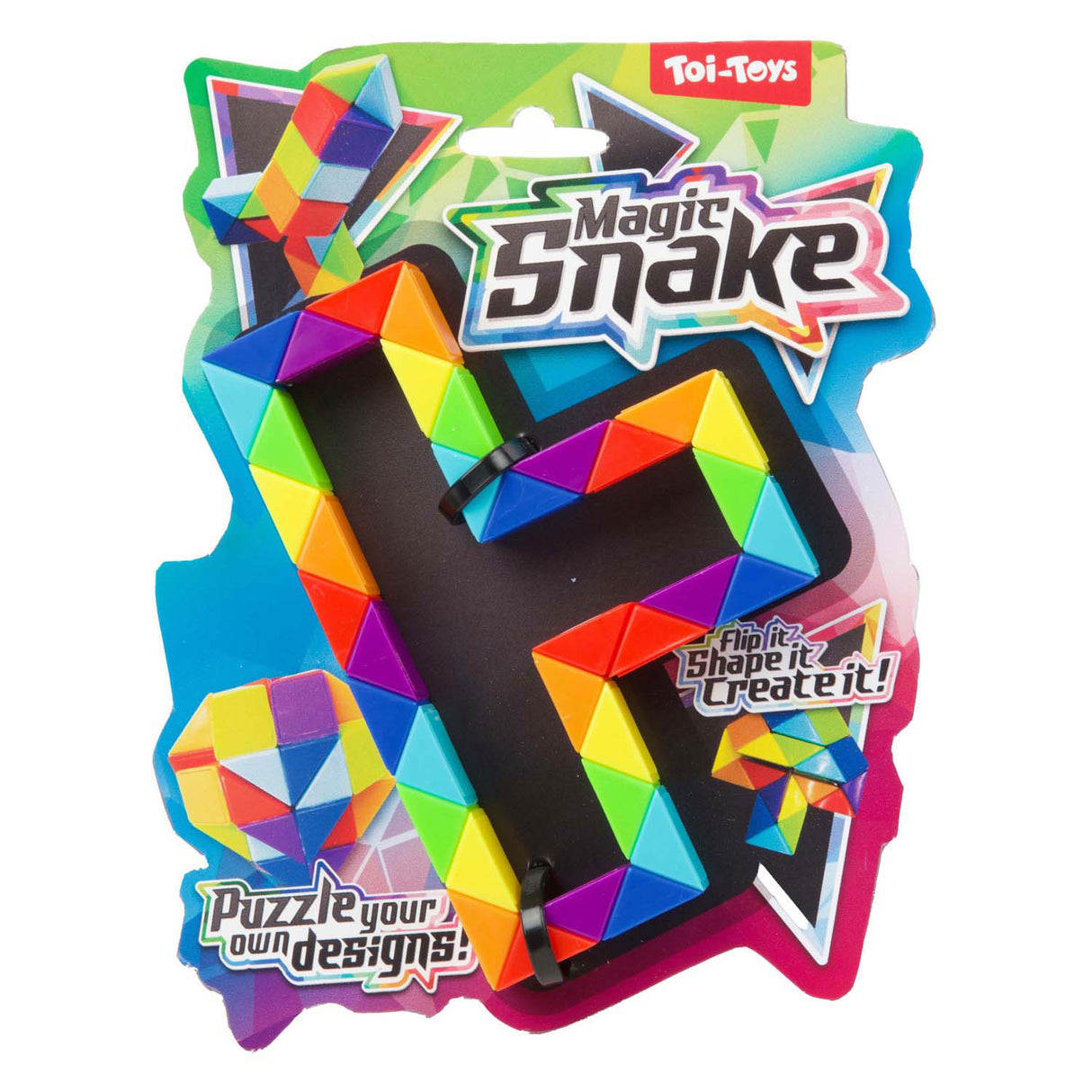 Toi-toys lustiges Puzzle Farbzauberschlange