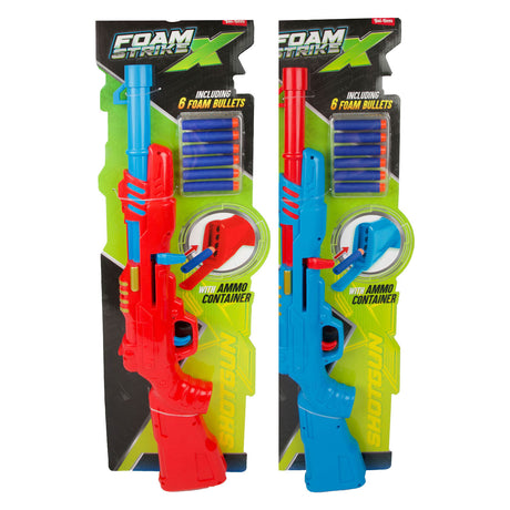 Toi-toys Schaumstoff-Strikex-Schrotflinte mit 6 Schaumstoffpfeilen