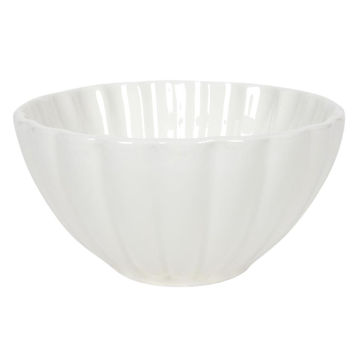 Svenska Wohnschale ø14cm Blume gebrochenes Weiß 6 Stk