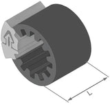Herth+Buss Spezialbefestigung Clipfixbasic aus Clipfix-Abstandhalter h+b innen-d=9,5mm,l=20mm