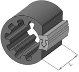 Herth+Buss Spezialmontage-Clipfixcycle-Clipfix-Abstandshalter H+B Innen-T=16,9mm,L=30mm