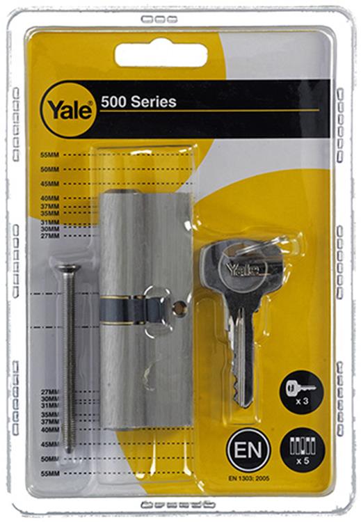 Yale 1006539 - profielcilinder 500 mv 80mm(40 40) | 1 stuks