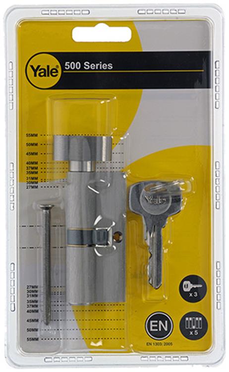 Yale 1006543 - knopcilinder 500 mv 70mm(35 35) | 1 stuks