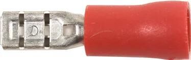 Hella Klingensteckschlüssel fl.Est.hüls.0,5-1,0 100St. rot 2,8x0,5mm