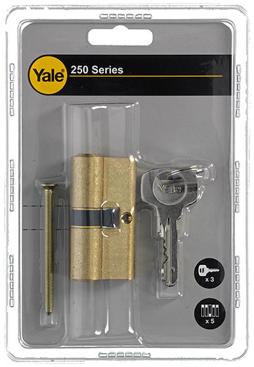 Yale 1006527 - profielcilinder 0250 mp 60mm(30 30) | 1 stuks